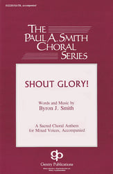 Shout Glory! SATB choral sheet music cover